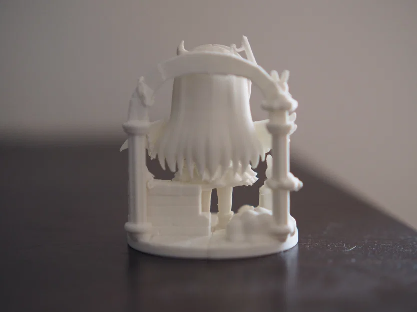 Chibi Đền Thờ Thiên Thần & Ác Quỷ 70mm – Mô Hình Fantasy Đôi - Image 3