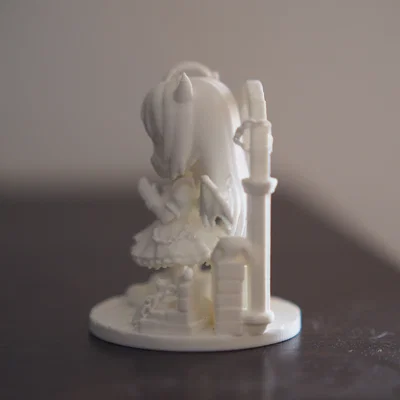 Chibi Đền Thờ Thiên Thần & Ác Quỷ 70mm – Mô Hình Fantasy Đôi