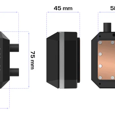 Spacer AM4 cho Endorfy/SilentiumPC Grandis 2 và Navis AIO