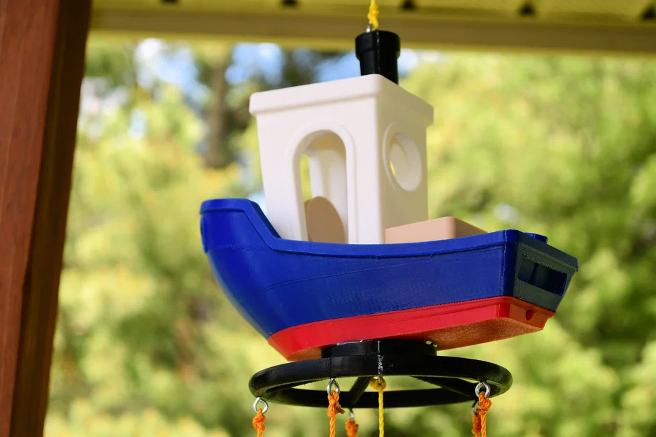 Fishing Benchy Wind Chimes – Chuông gió Benchy câu cá - Image 2