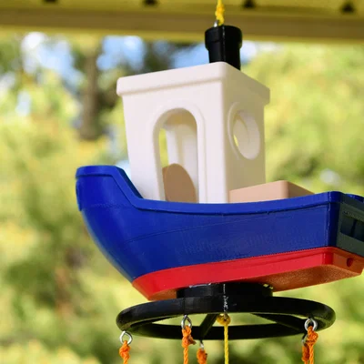Fishing Benchy Wind Chimes – Chuông gió Benchy câu cá