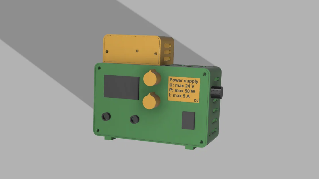 Vỏ hộp 3D cho bộ nguồn điều chỉnh 24V 50W DIY - Image 2