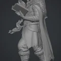 Mô hình Human Mage - Battlemage chi tiết cho Dungeons & Dragons - Thumbnail 3