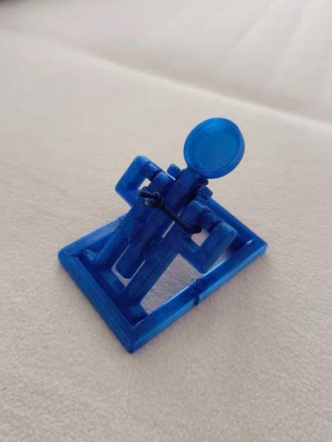 Máy bắn đá mini Pop-up: Mô hình 3D Print-in-place độc đáo - Image 1