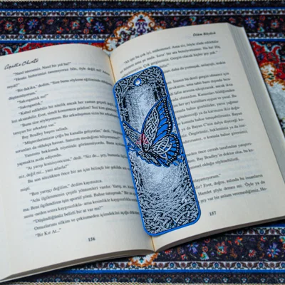 Bươm bướm Celtic Knot - Bookmark HueForge