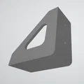 Ke góc vuông 16mm cho đồ nội thất gỗ và kim loại (3D Printed) - Thumbnail 2