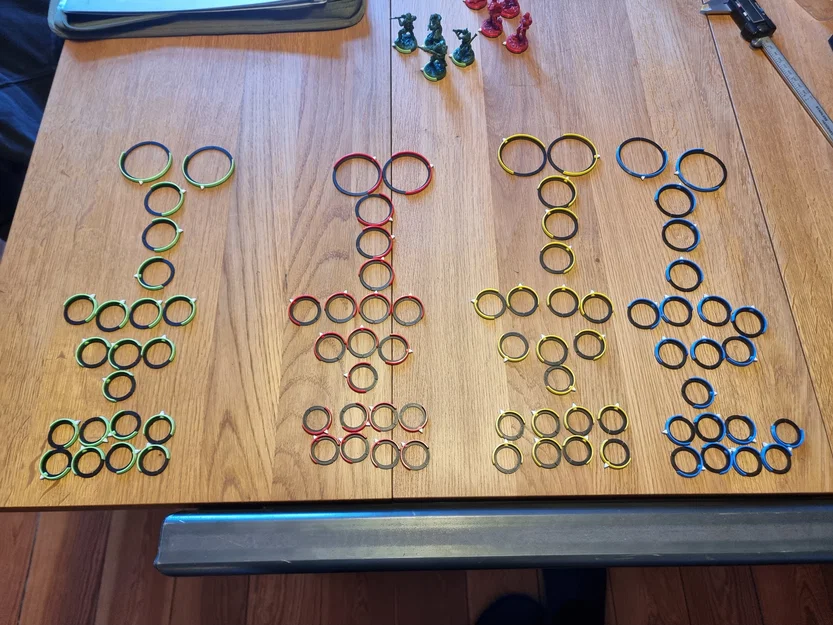 STALKER The Board Game - Kẹp Activation & Facing cho Miniature - Image 2