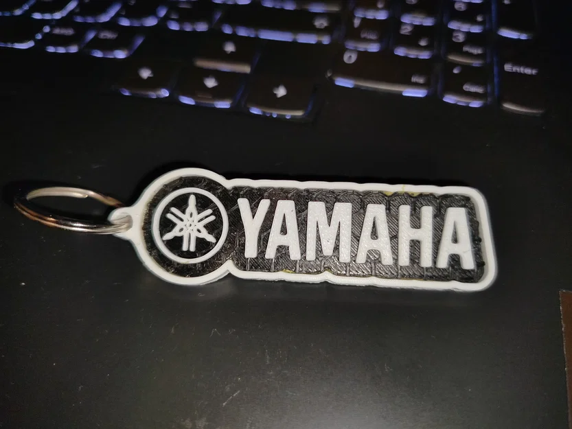 Móc khóa Yamaha Carbon 3D - Phụ kiện cá tính cho dân chơi xe - Image 2