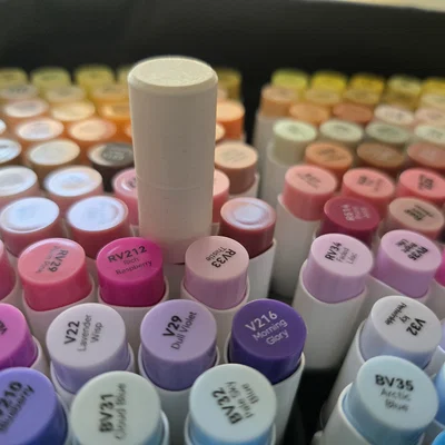 Khung chia ô cho Ohuhu 320 alcohol marker (Ohuhu 320 alcohol marker grid)