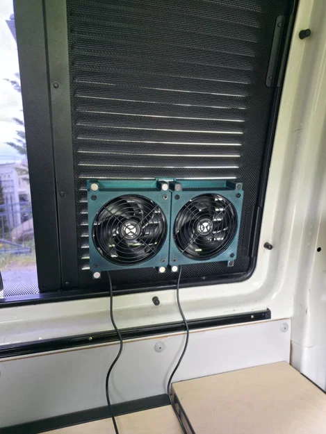 Vỏ quạt 120mm gắn nam châm / 120mm fan case - Image 1