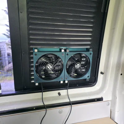 Vỏ quạt 120mm gắn nam châm / 120mm fan case