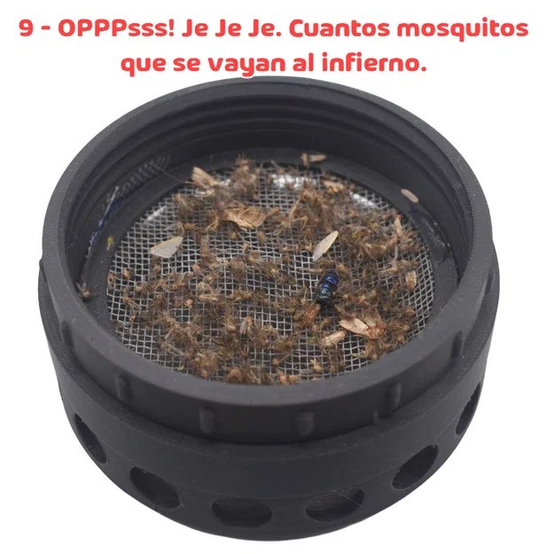 Bẫy Muỗi LED Tia Cực Tím (Ultraviolet) – Trampa para Mosquitos de LEDs Ultravioleta - Image 11