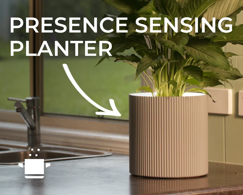 Chậu Cây Cảm Biến Hiện Diện (Presence Sensing Planter) - Image 1