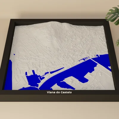 Viana do Castelo, Portugal - Mô hình thu nhỏ 3D 5