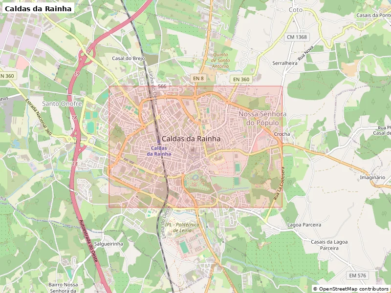 Caldas da Rainha, Portugal - Mô hình 3D thu nhỏ - Image 9