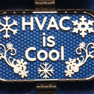 Bảng hiệu “HVAC is Cool”