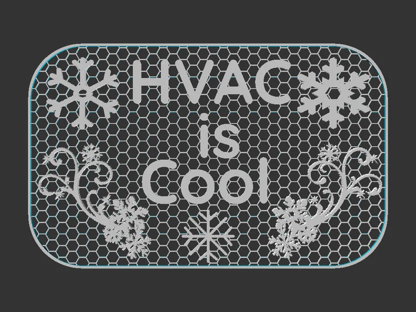 Bảng hiệu “HVAC is Cool” - Image 2