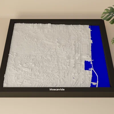 Moscavide, Portugal - Mô hình thu nhỏ 3D
