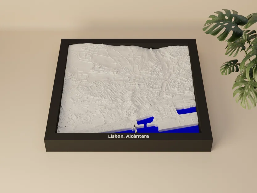Lisbon, Alcântara, Portugal - Mô hình thu nhỏ 3D - Image 4
