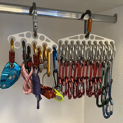 Rack/Organizer Đồ Leo Núi (Parametric) – Climbing Gear Rack / Organizer