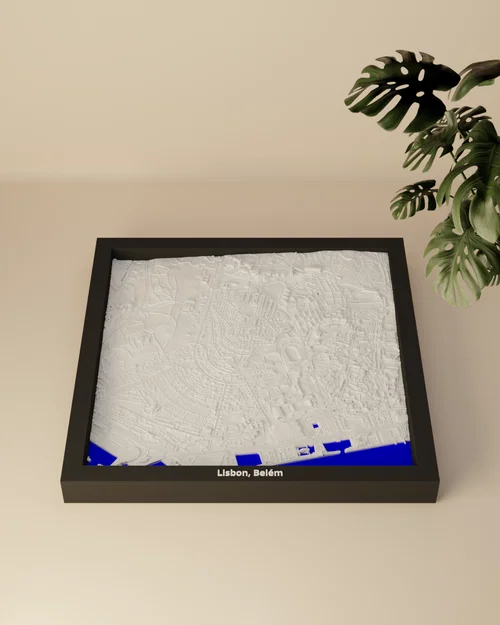 Lisbon, Belém, Bồ Đào Nha - Mô hình thu nhỏ 3D - Image 2
