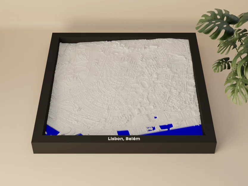 Lisbon, Belém, Bồ Đào Nha - Mô hình thu nhỏ 3D - Image 4