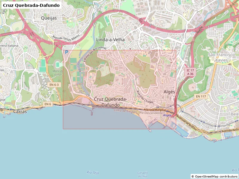 Cruz Quebrada-Dafundo, Bồ Đào Nha - Mô hình 3D Mini - Image 9