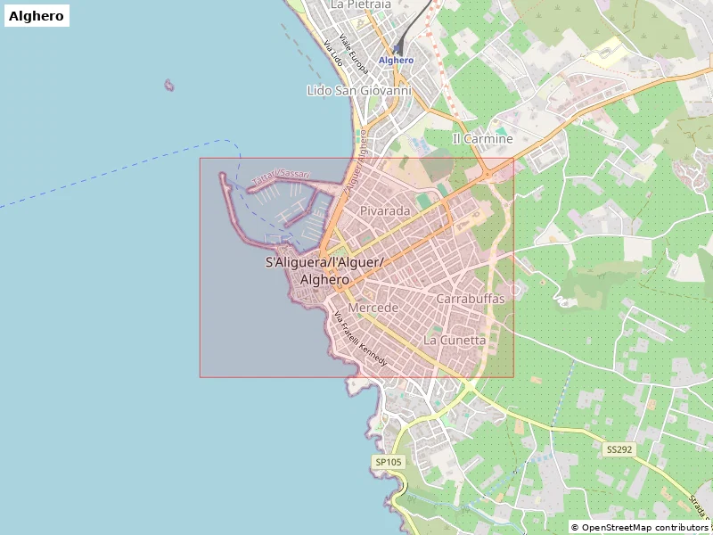 Alghero, Italy - Mô hình thu nhỏ 3D địa hình - Image 9