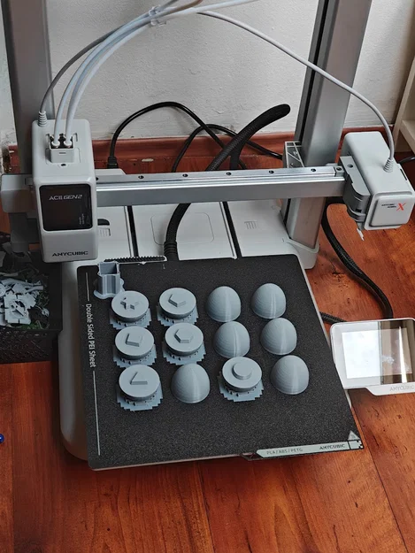 Bộ đồ chơi trứng ghép hình Montessori (Egg toy) in 3D cho bé - Image 1