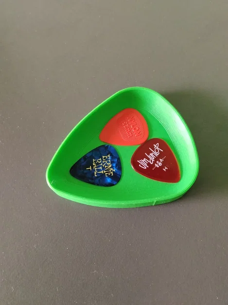 Khay đựng phím đàn guitar (Guitar Pick Bowl) in 3D tiện lợi - Image 2