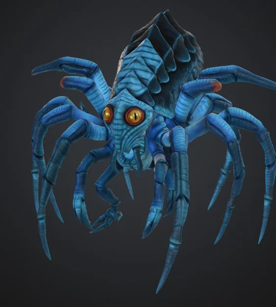 Mô hình quái vật nhện Spinenmonster 3D ấn tượng cho game thủ - Image 1
