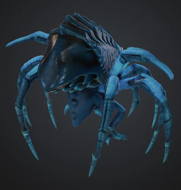Mô hình quái vật nhện Spinenmonster 3D ấn tượng cho game thủ - Image 3