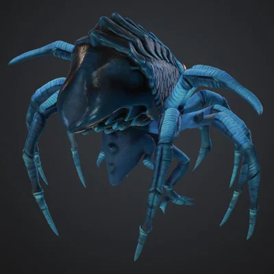 Mô hình quái vật nhện Spinenmonster 3D ấn tượng cho game thủ