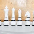 Bộ Cờ Vua Hiện Đại (Modern Chess Set) – STL & 3MF In 3D - Thumbnail 2