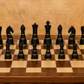 Bộ Cờ Vua Hiện Đại (Modern Chess Set) – STL & 3MF In 3D - Thumbnail 3