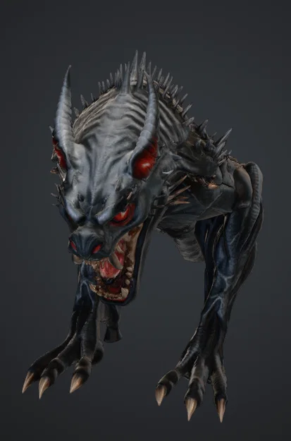 Quái vật đen (schwarzes monster) - Image 1
