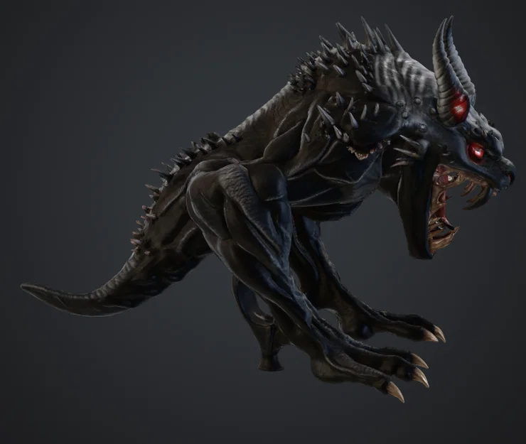 Quái vật đen (schwarzes monster) - Image 2