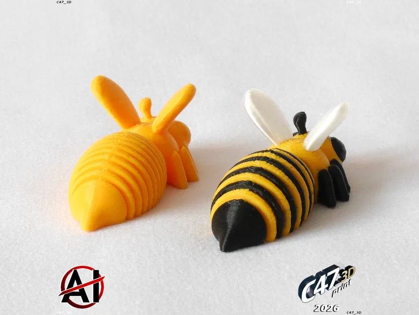 SpringBee – Ong lò xo mini dẻo, print-in-place - Image 7