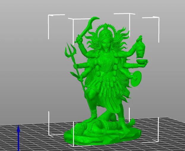 Mô hình 3D Nữ thần Kaali (Maa Kaali) chi tiết cao - Image 1