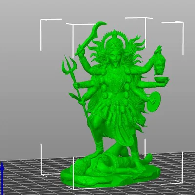 Mô hình 3D Nữ thần Kaali (Maa Kaali) chi tiết cao