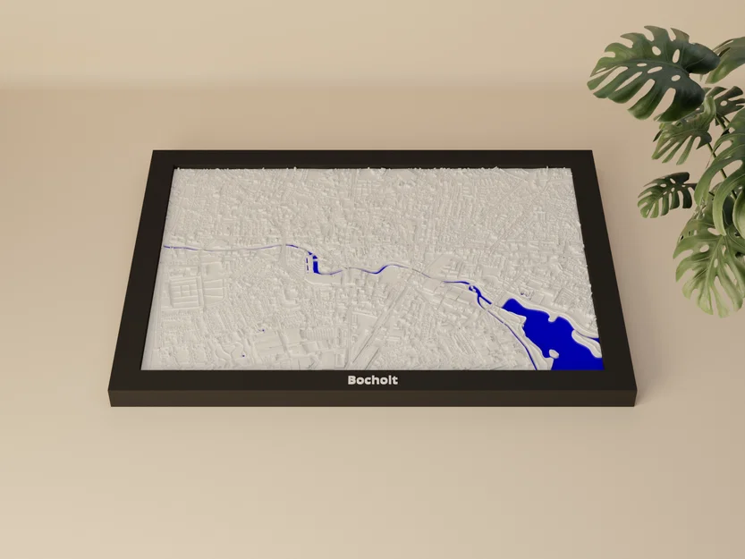 Bocholt, Đức – Mô hình 3D Miniature - Image 1
