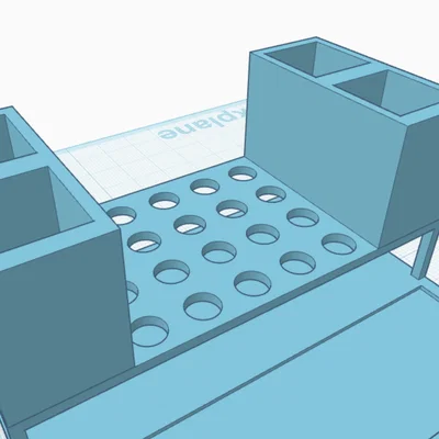 Khay đựng dụng cụ đa năng (Tool Holder) - Giải pháp sắp xếp bàn làm việc