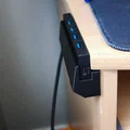 Giá đỡ USB hub gắn cạnh bàn tiện lợi cho không gian làm việc - Thumbnail 3