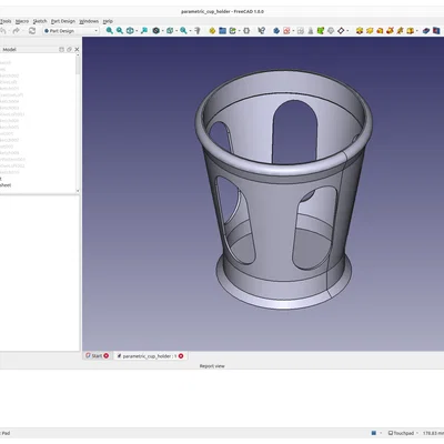 Giá đỡ parametric cho ly dùng một lần