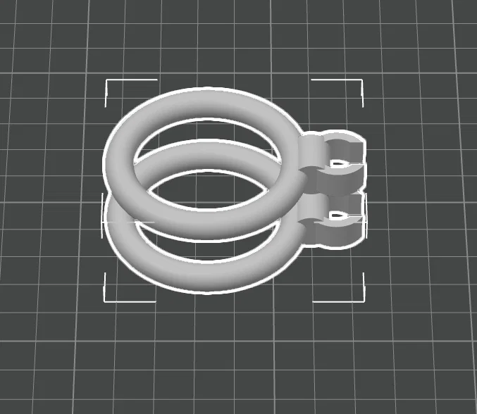 Khung đỡ Dual Flex Ring Male Stroker Support (in 3D modular) - Image 1