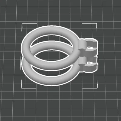 Khung đỡ Dual Flex Ring Male Stroker Support (in 3D modular)