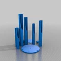 Bộ chuông gió trang trí treo tường in 3D tự lắp ráp - Thumbnail 1