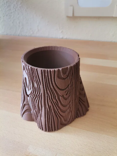 Ống cắm bút 3D hình gốc cây decor bàn làm việc - Image 1
