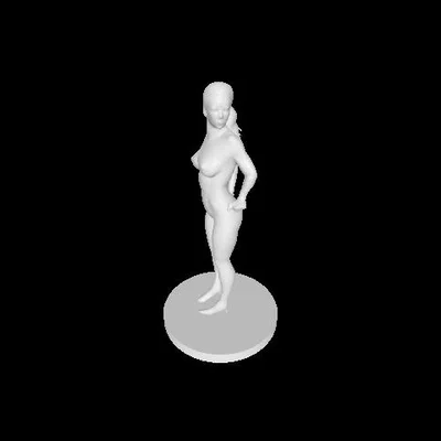 Mô hình 3D tượng nữ nghệ thuật Nude Women 15 chất lượng cao