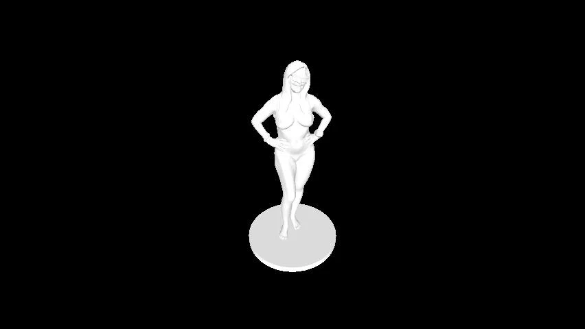 Mô hình tượng Nude Women 17 nghệ thuật file STL cho in 3D - Image 1